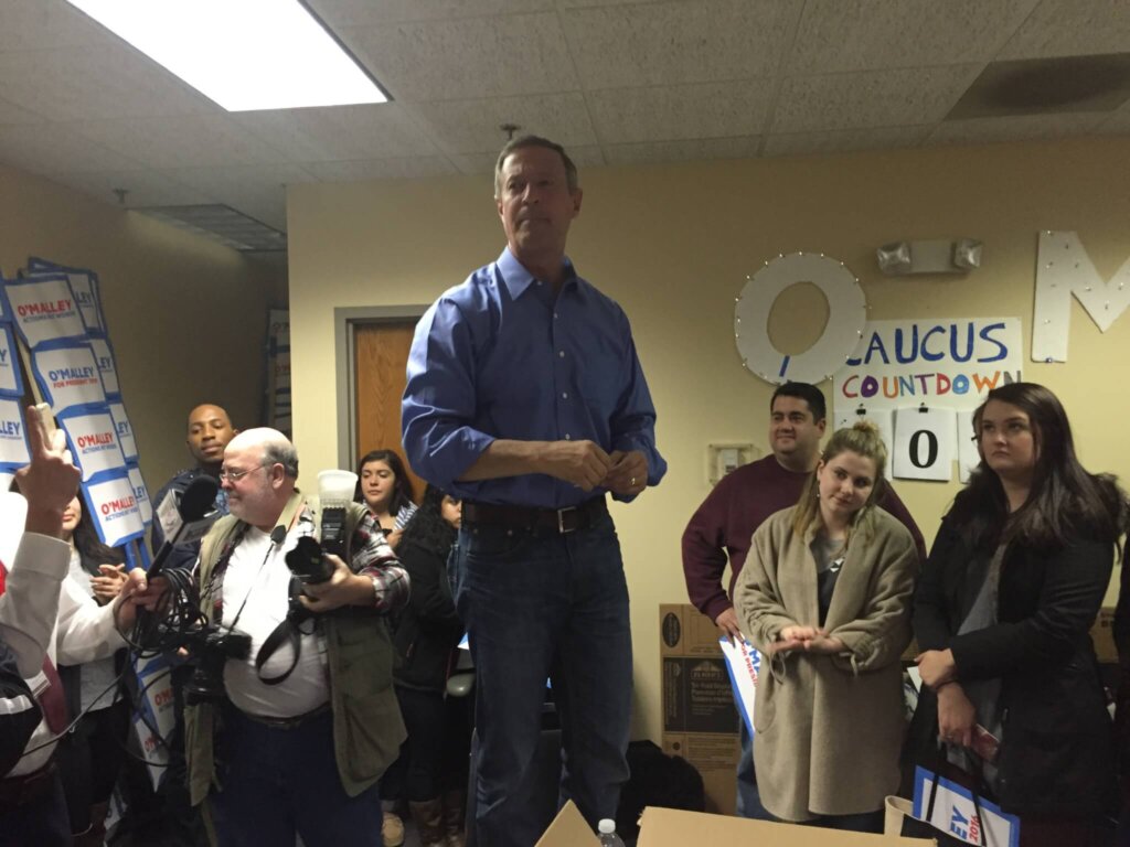 Iowa Caucus - Iowa Starting Line