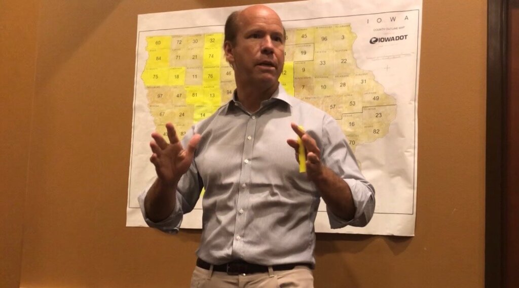 Iowa Caucus - Iowa Starting Line