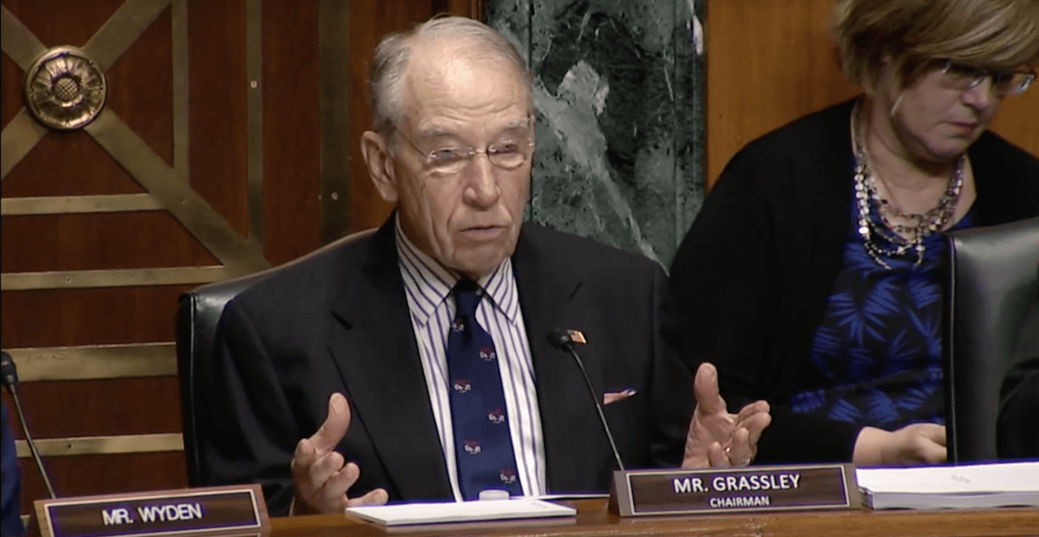 Finance Committee Dems All Back Grassley Prescription Drug Bill Finance Committee Dems All Back Grassley Prescription Drug Bill