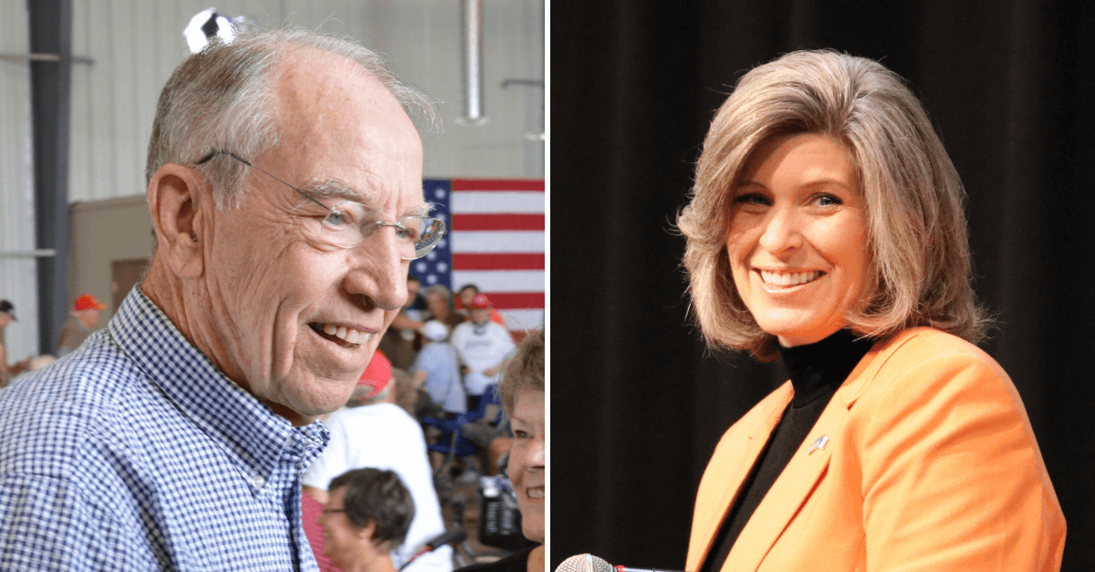 Iowa’s Joni Ernst, Chuck Grassley Noncommittal On Gun Control Iowa’s Joni Ernst, Chuck Grassley Noncommittal On Gun Control