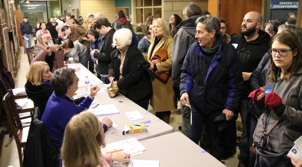 Iowa Caucus - Iowa Starting Line