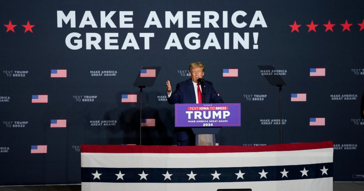 Trump Went On Bizarre Rant About Sharks, Lights In Latest Iowa Event