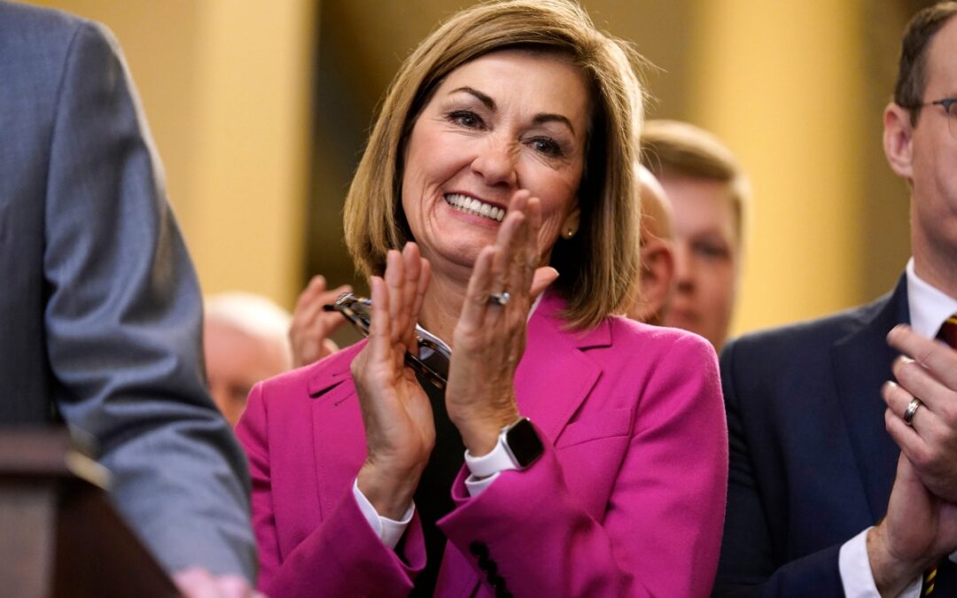 Iowa Gov. Kim Reynolds will not run for reelection in 2026