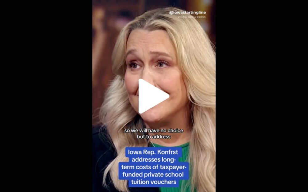 IOWA POLITICS - Iowa Starting Line