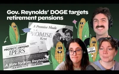 Iowa DOGE recommends cutting public worker IPERS for new hires